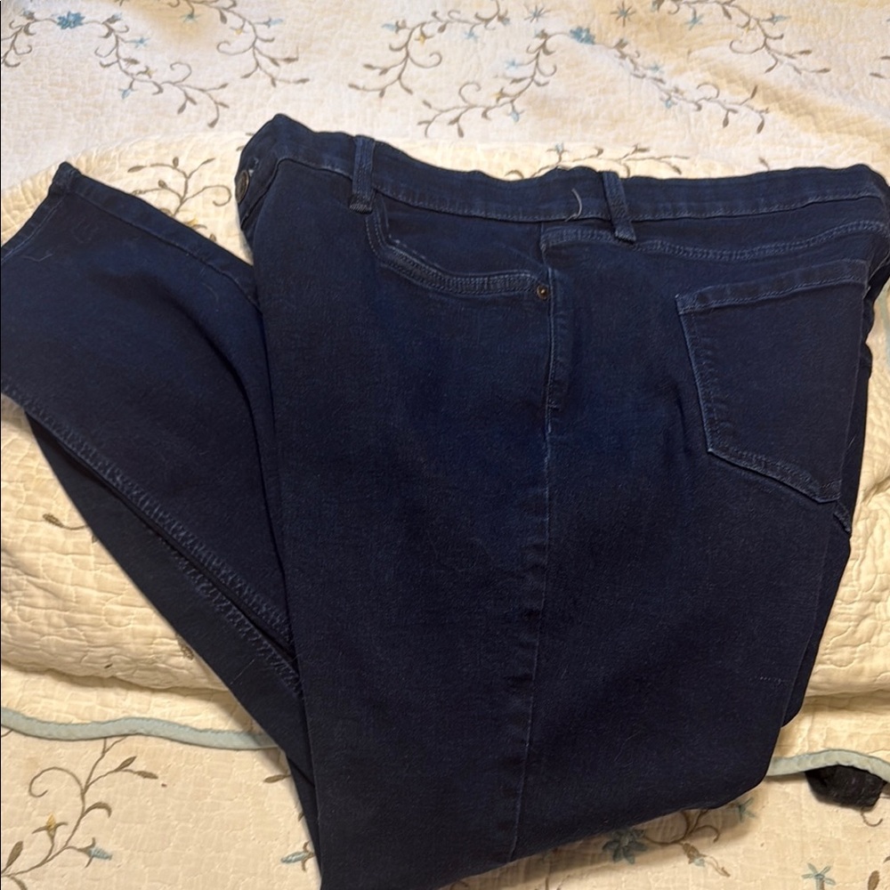 Liz Claiborne Women's Skinny Jeans - Dark Blue
